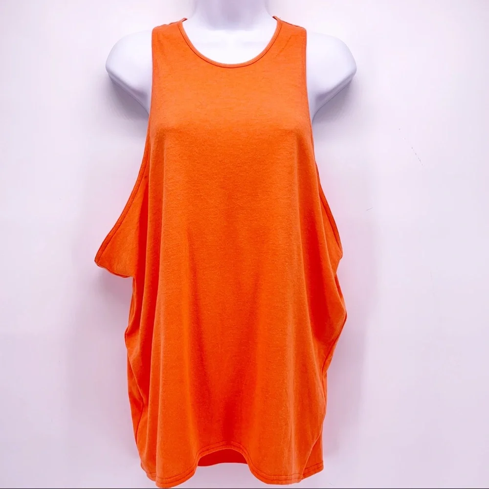 NEW Lucy Keep Calm Tank Orange Size Small - Picture 1 of 8